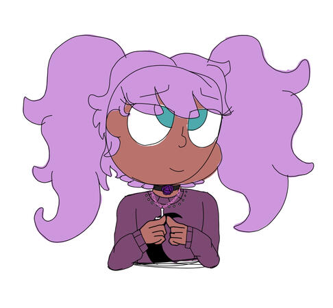 Colored w/ messy lines 1